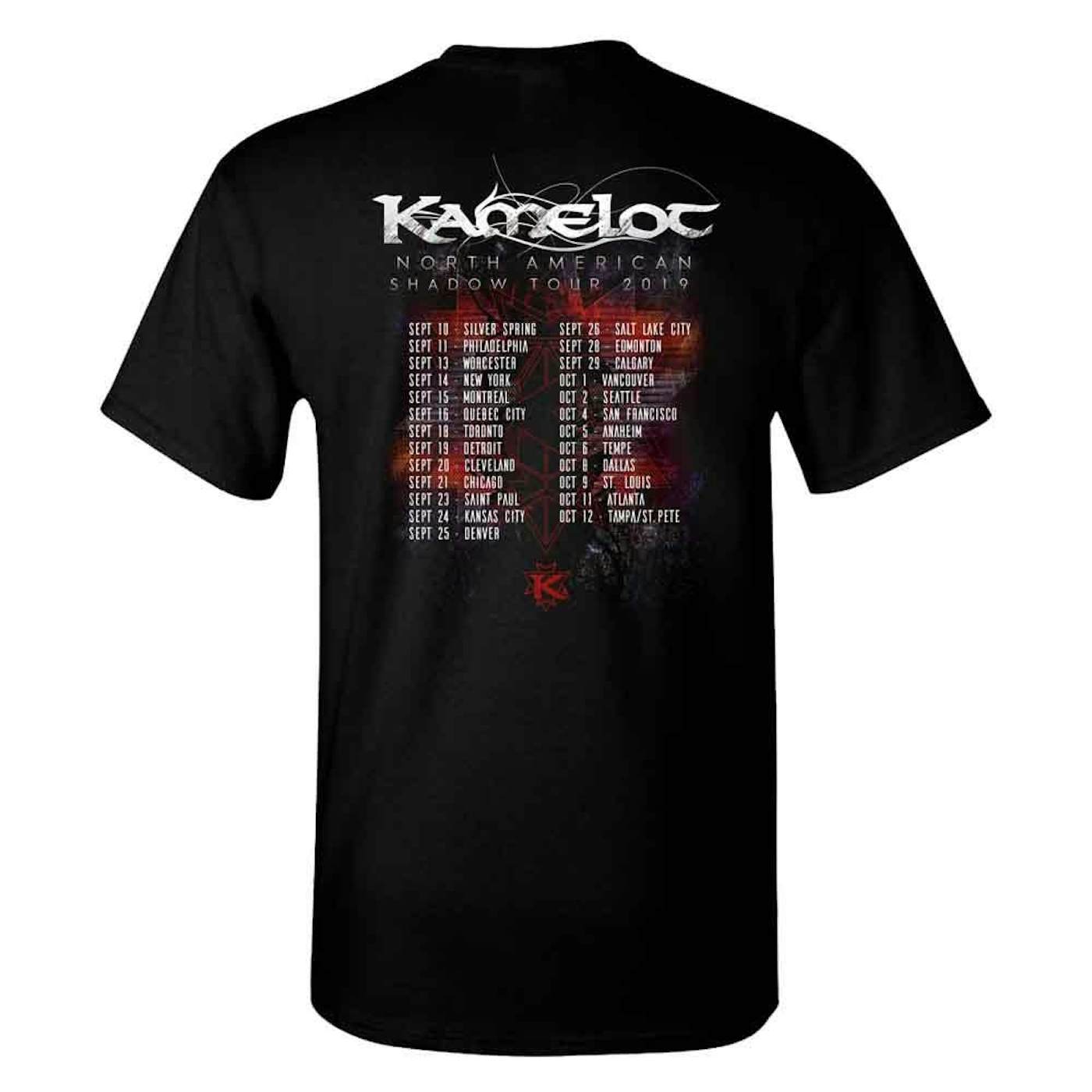 Kamelot Shadow Theory Tour 2019 T-Shirt