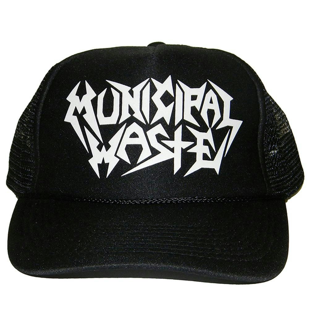 Municipal Waste Logo Wasted Trucker Hat