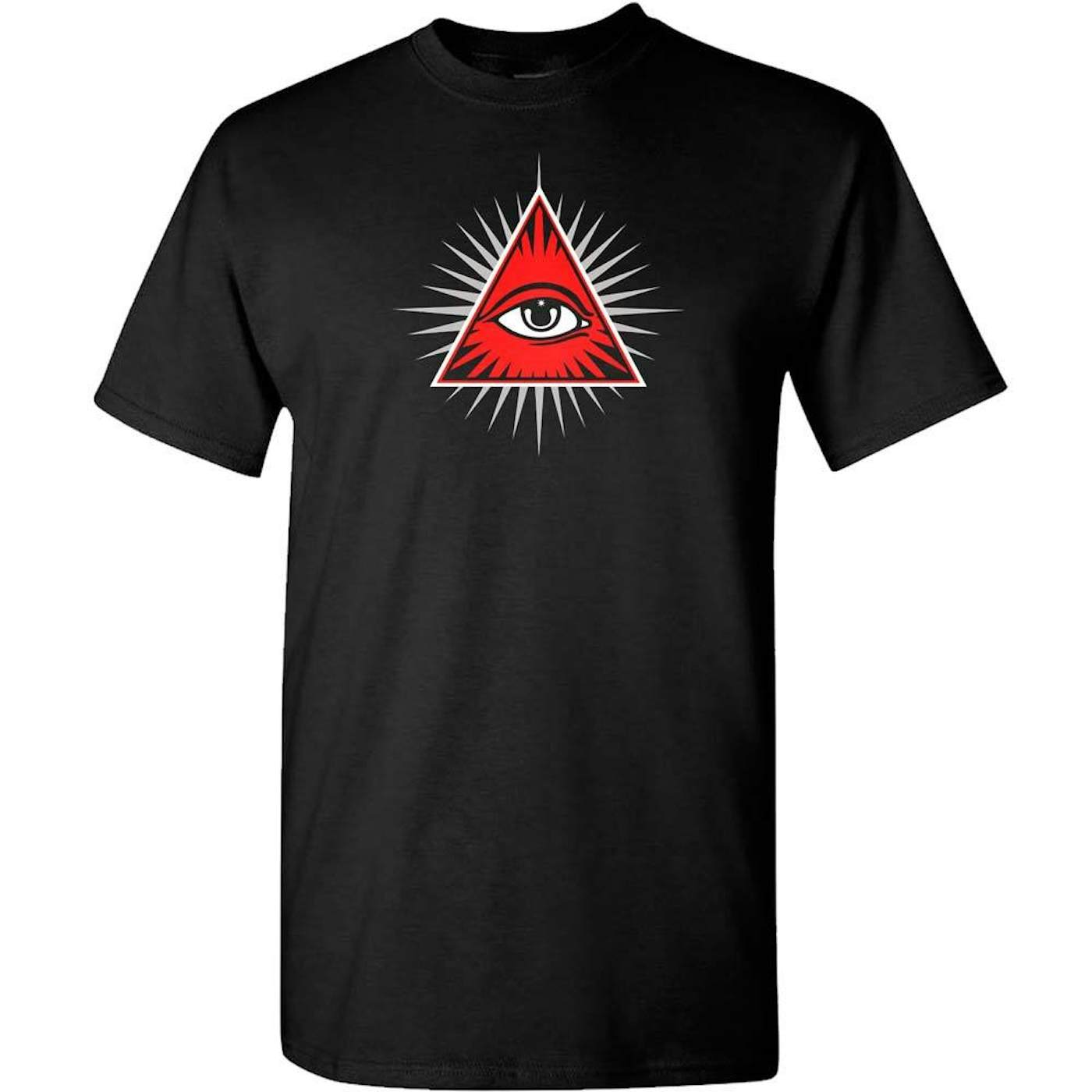 Roky Erickson Pyramid Black T-Shirt