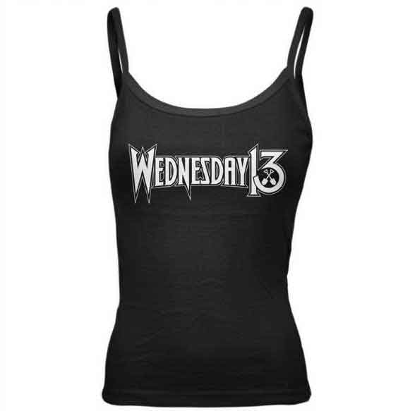 Wednesday 13 Logo Casket Spag Strap