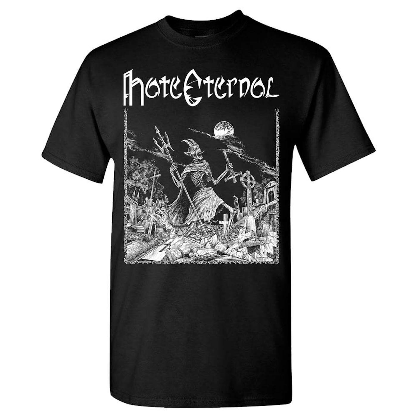 Hate Eternal Thorn Cross Black T-Shirt