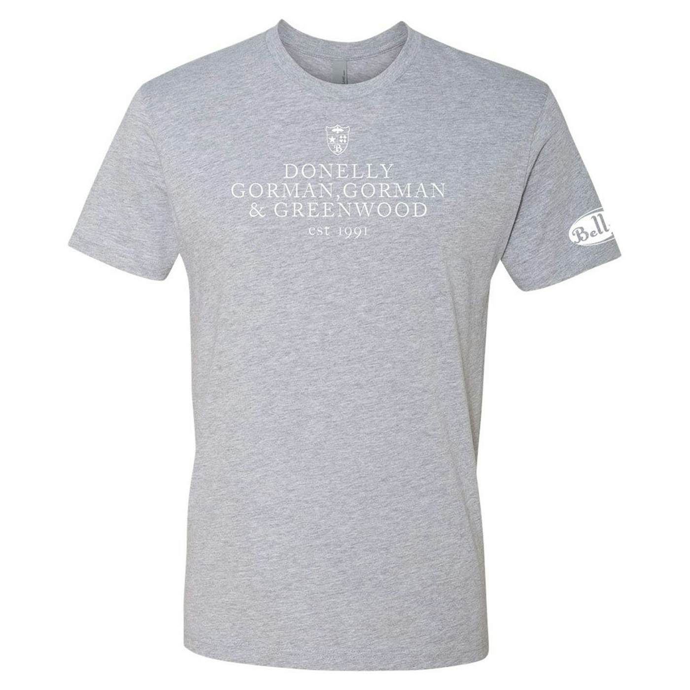 Belly The Firm Logo T-Shirt - Heather Grey