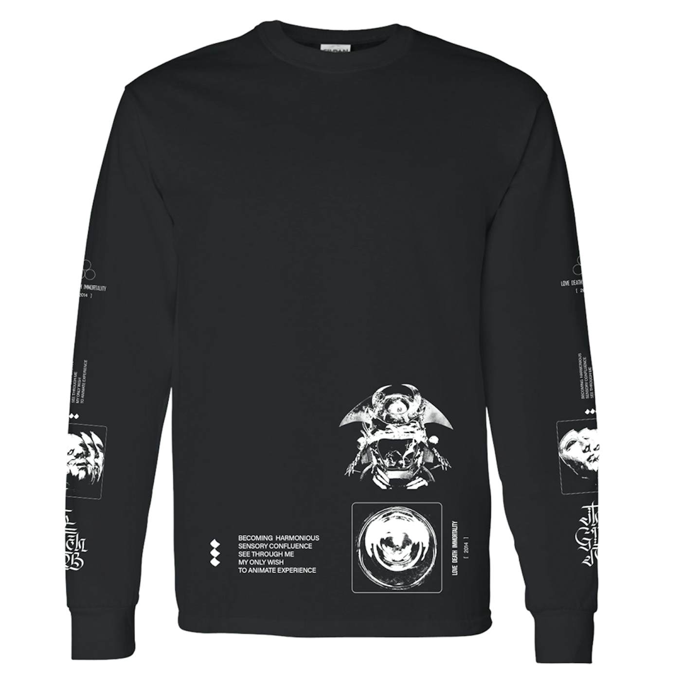 The Glitch Mob LIMITED EDITION LOVE DEATH IMMORTALITY ANNIVERSARY LONG SLEEVE