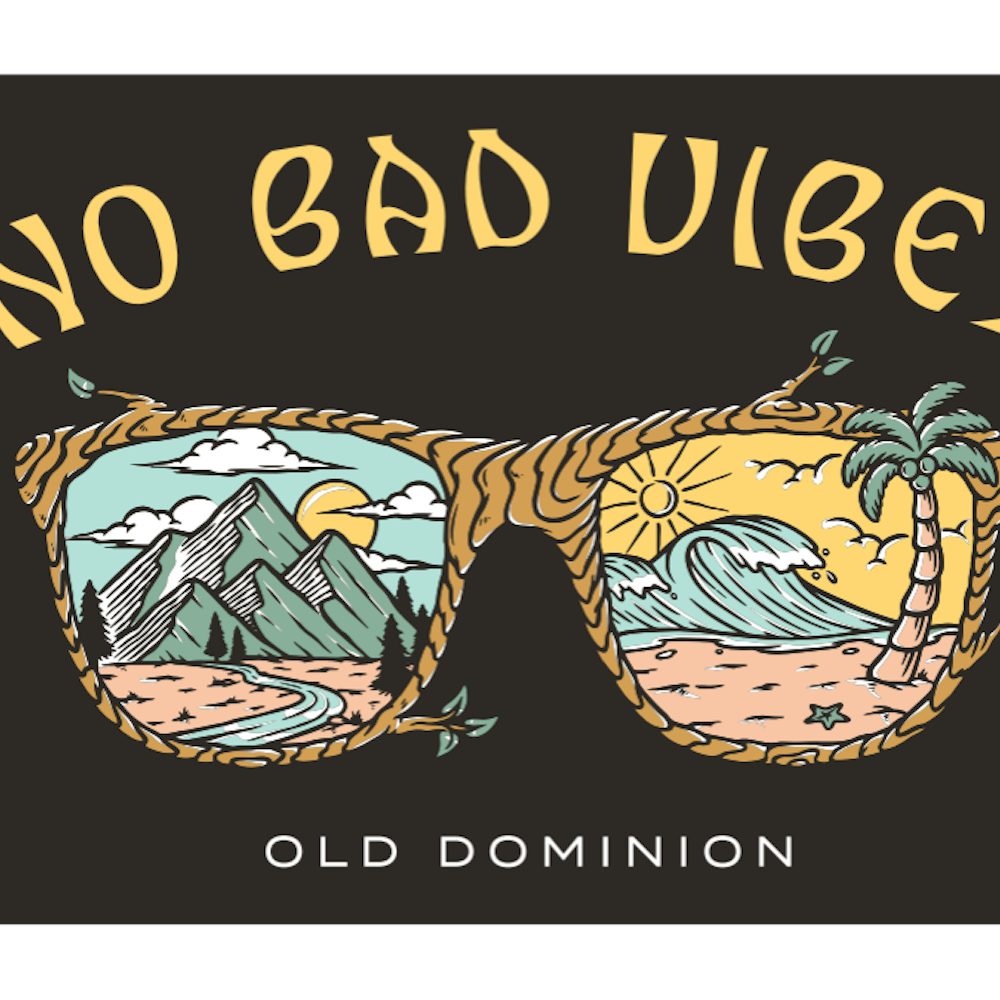 Old Dominion No Bad Vibes Flag