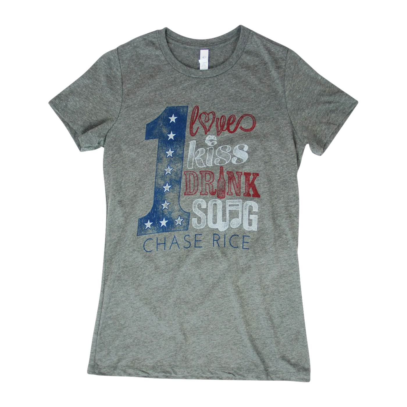 Chase Rice Ladies One Love, One Drank, One Song Tee