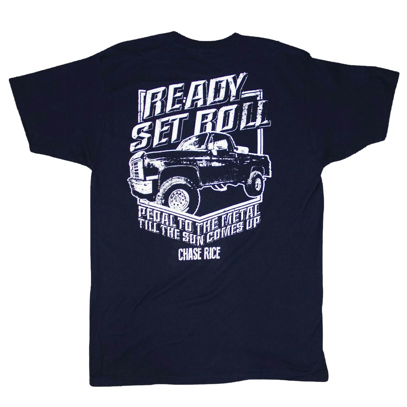 Chase Rice Ready Set Roll Navy Tee