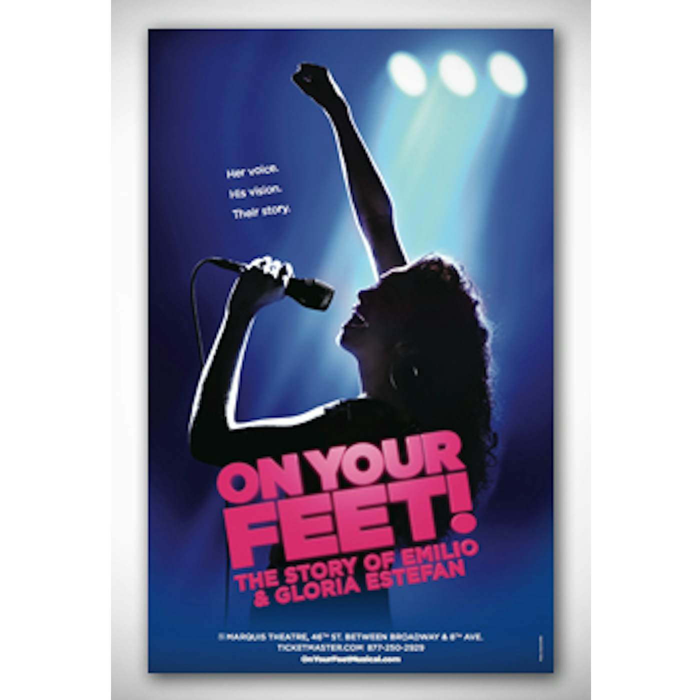 ON YOUR FEET: THE STORY OF EMILIO & GLORIA On Your Feet Magnet
