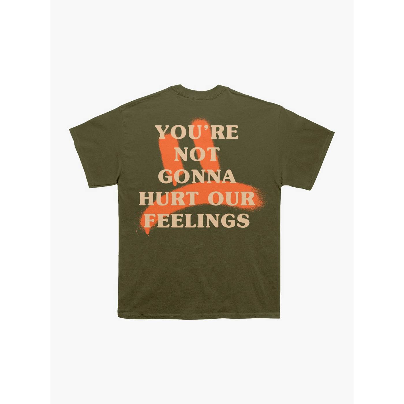 Kevin Hart Hurt Our Feelings Army Green Tee