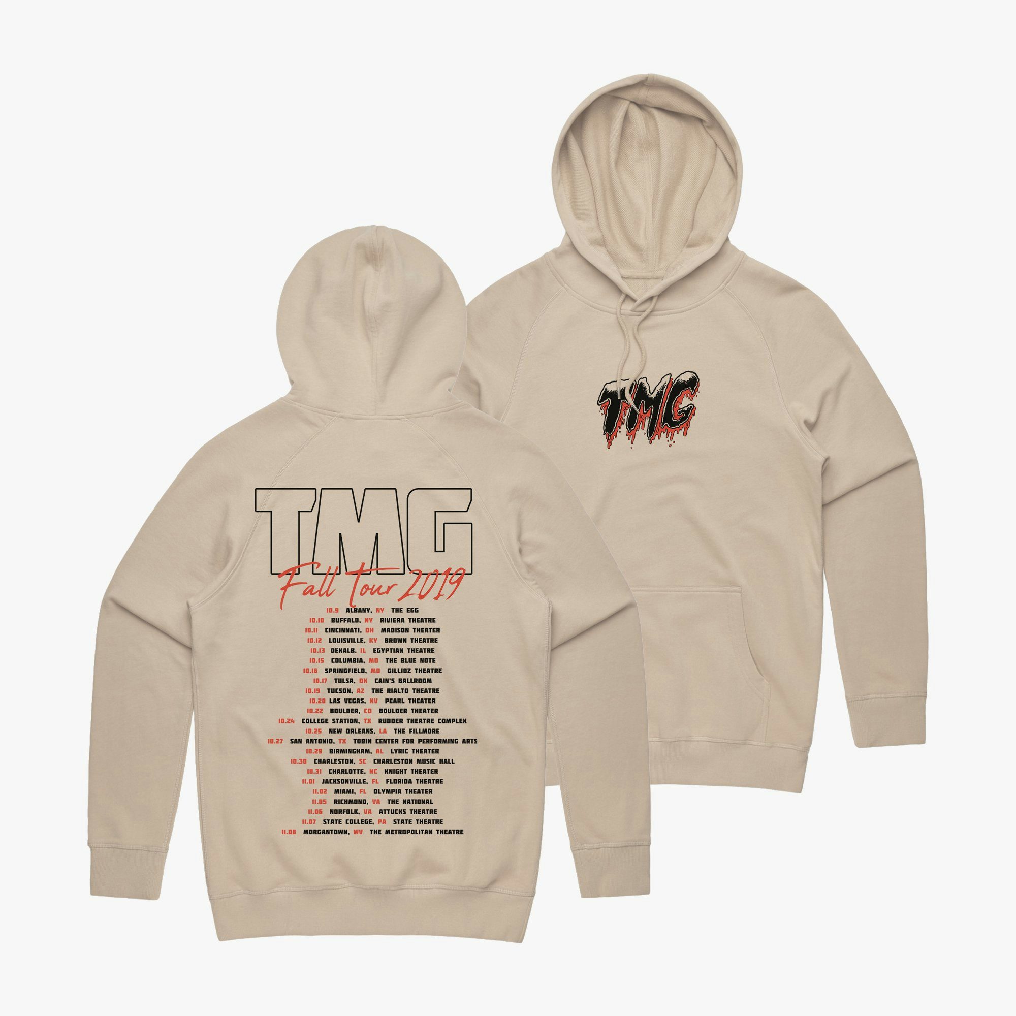 tiny meat gang merch pink hoodie