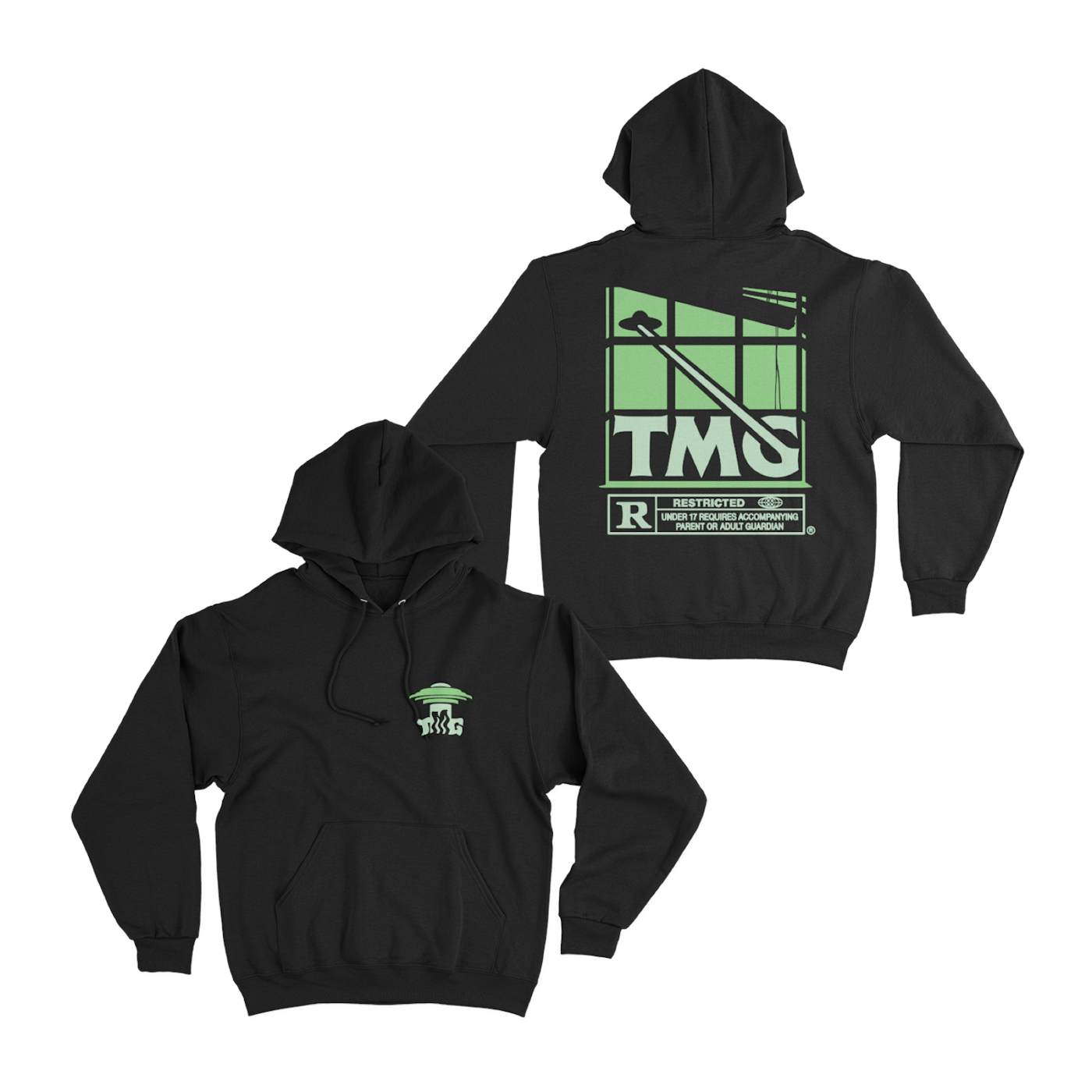 Tiny Meat Gang Abduction Black Hoodie