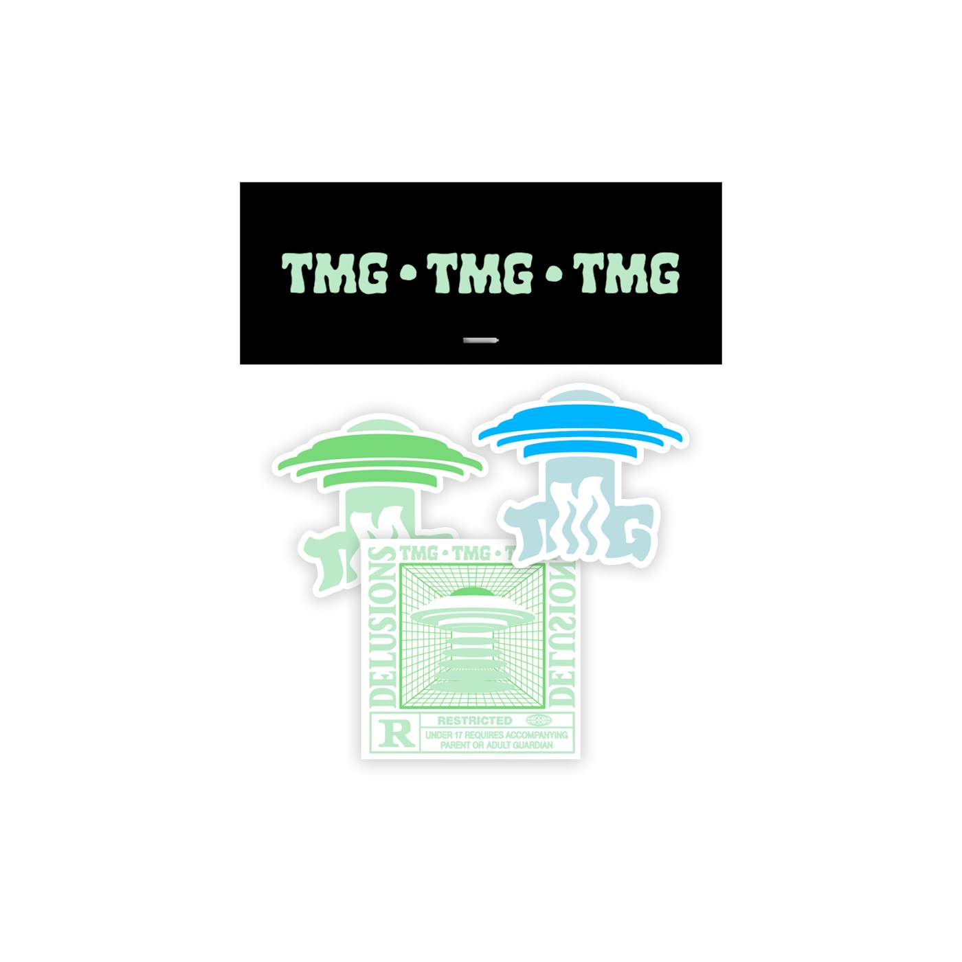 Tiny Meat Gang TMG Sticker Pack