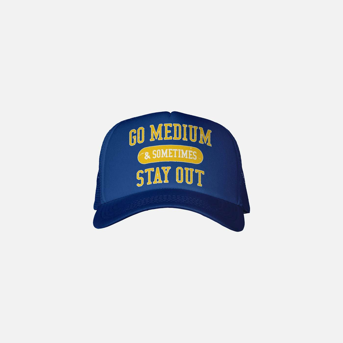 Chris D'Elia Go Medium Blue Trucker Hat