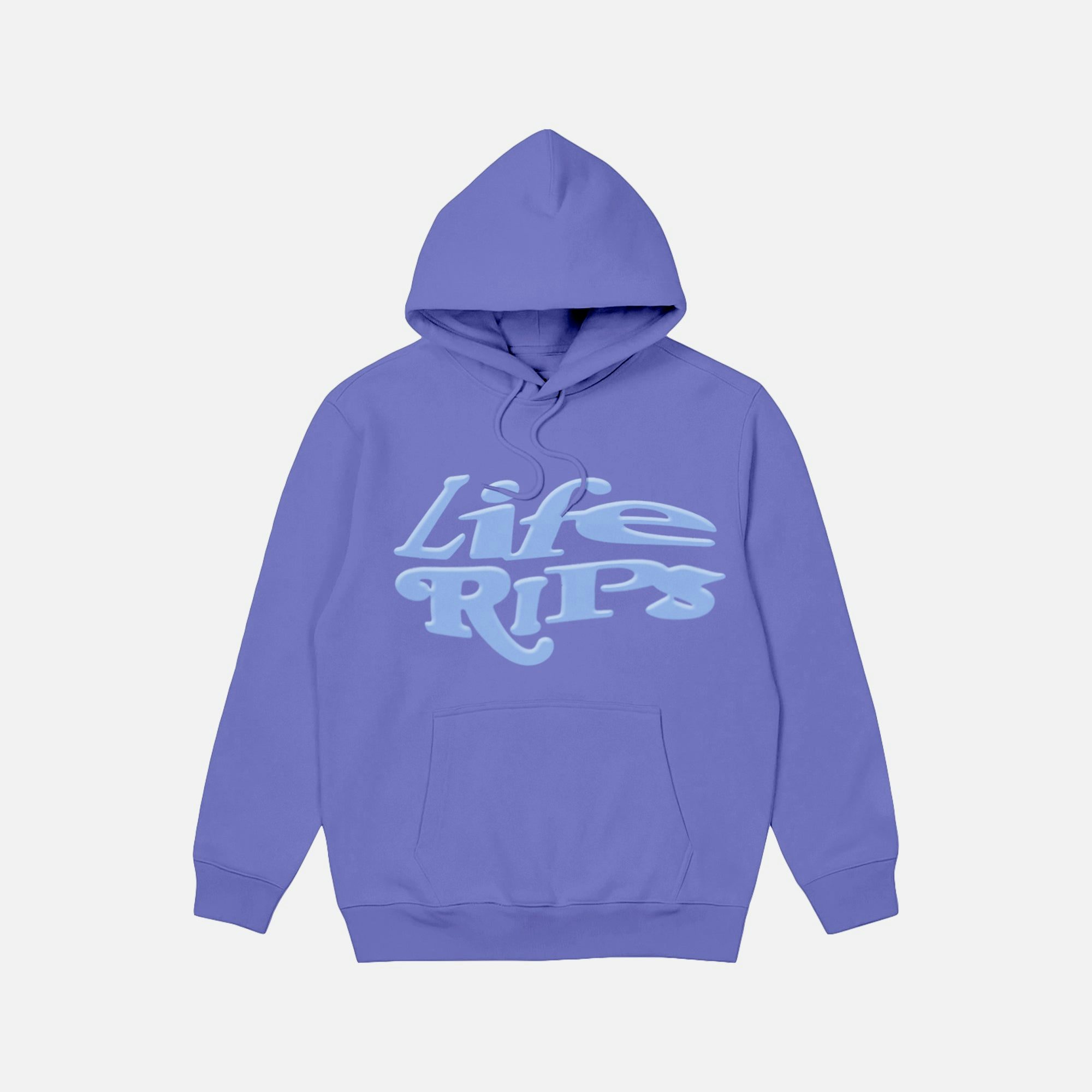Chris D Elia Life Rips Periwinkle Hoodie
