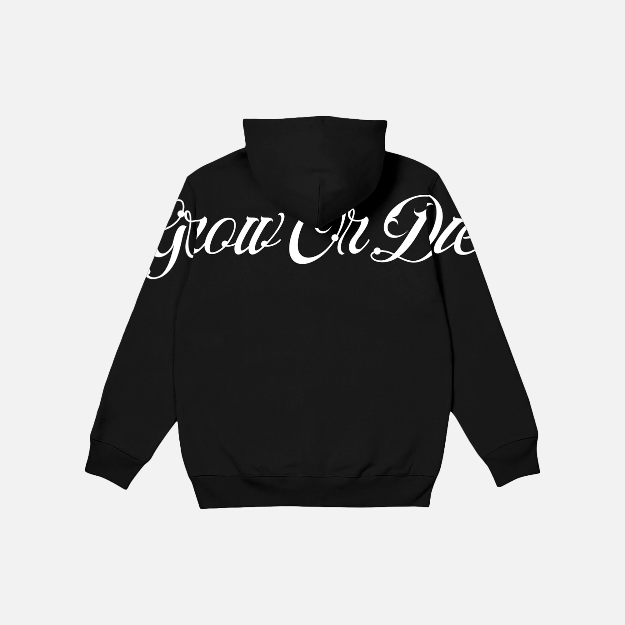 Chris D Elia Grow Or Die Script Hoodie Preorder