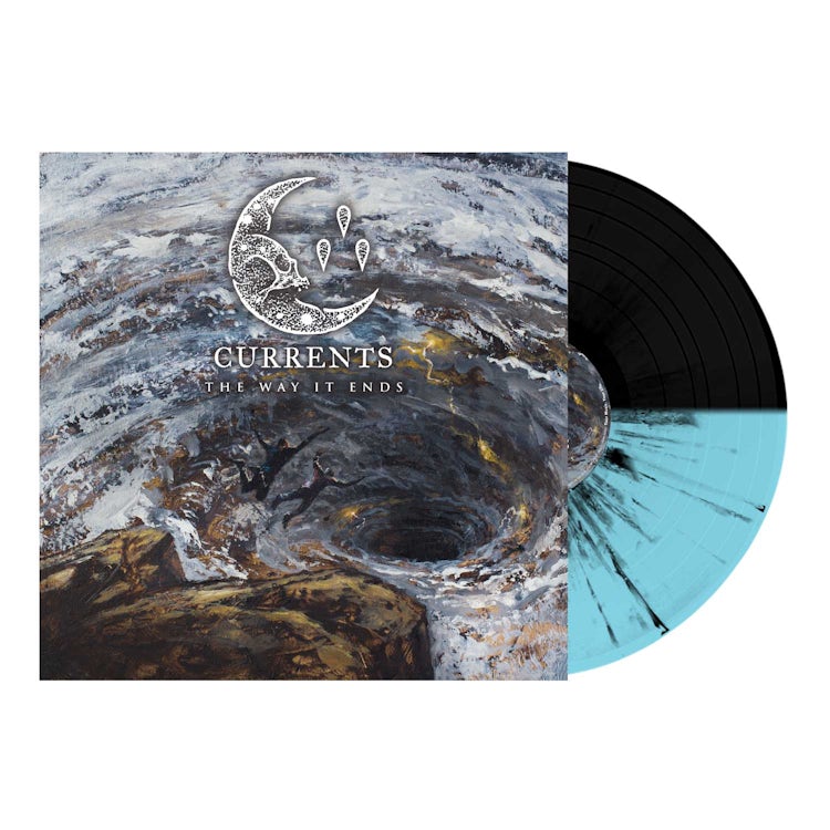 Currents - 'The Way It Ends' Half Electric Blue/Half Black w/ Black ...