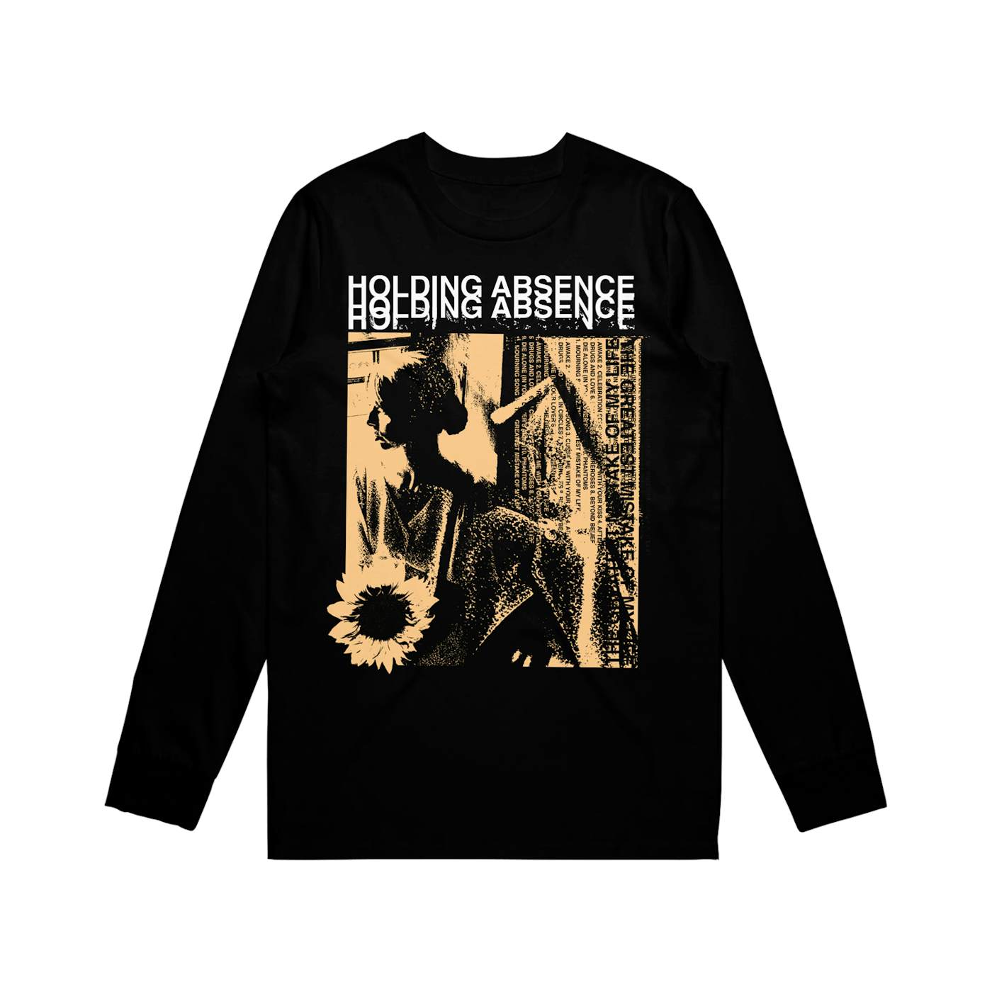 Holding Absence - Tracklist Long Sleeve