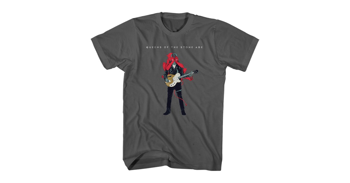Queens of the Stone Age Josh Villains Charcoal Tee