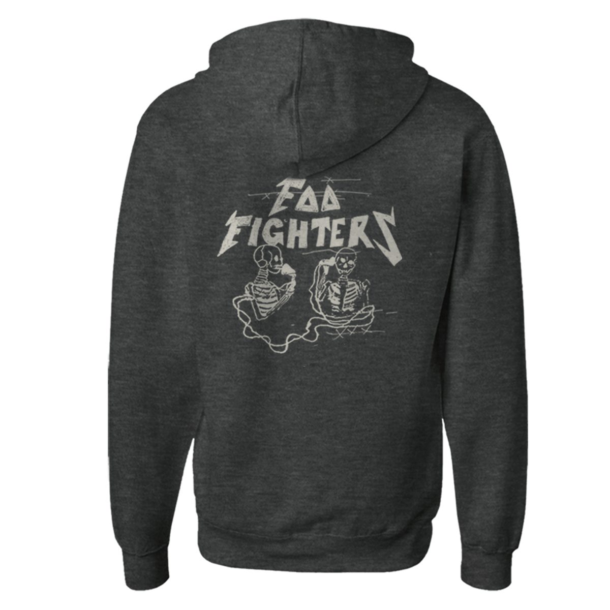 foo fighters zip up hoodie