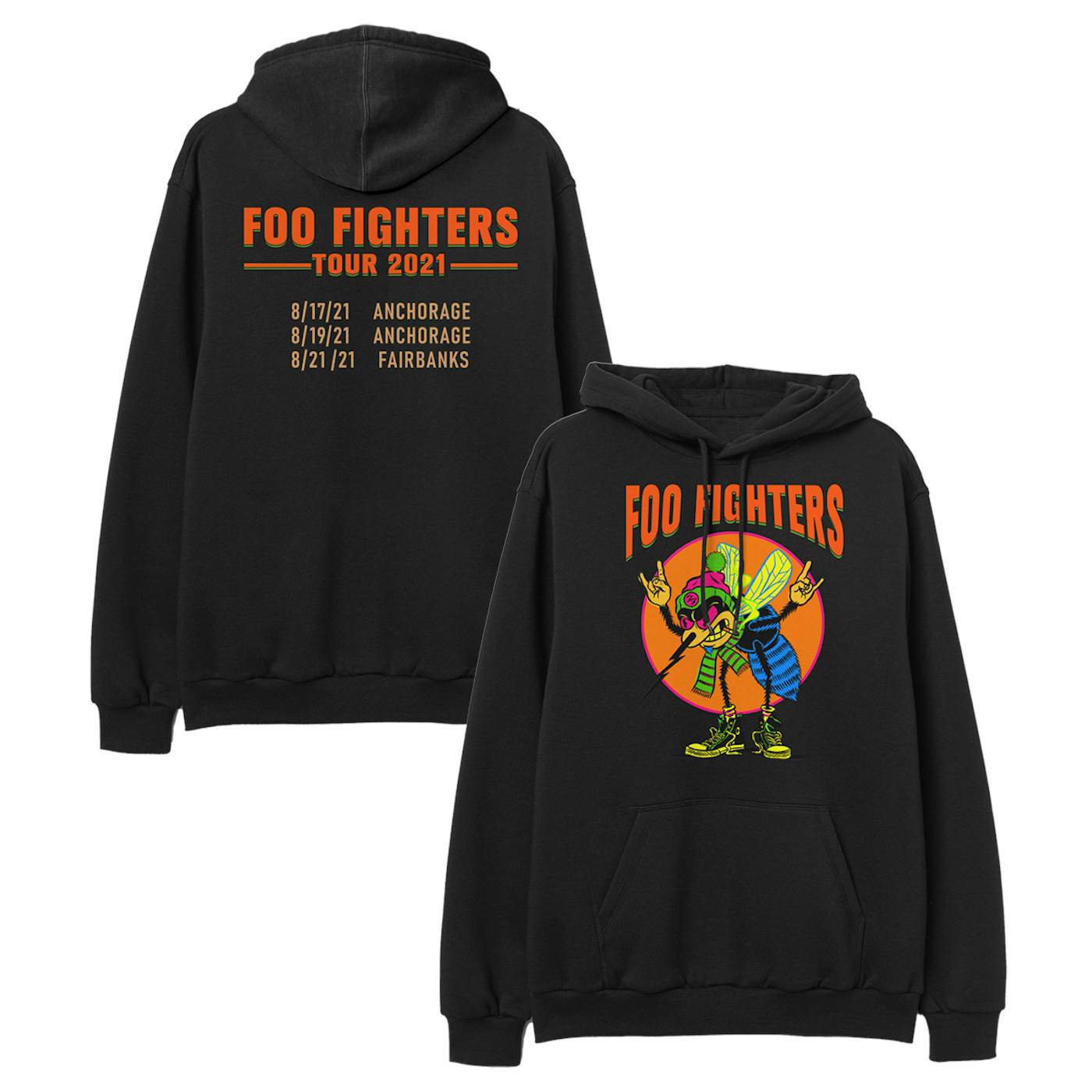 Foo Fighters Alaska Tour Hoodie