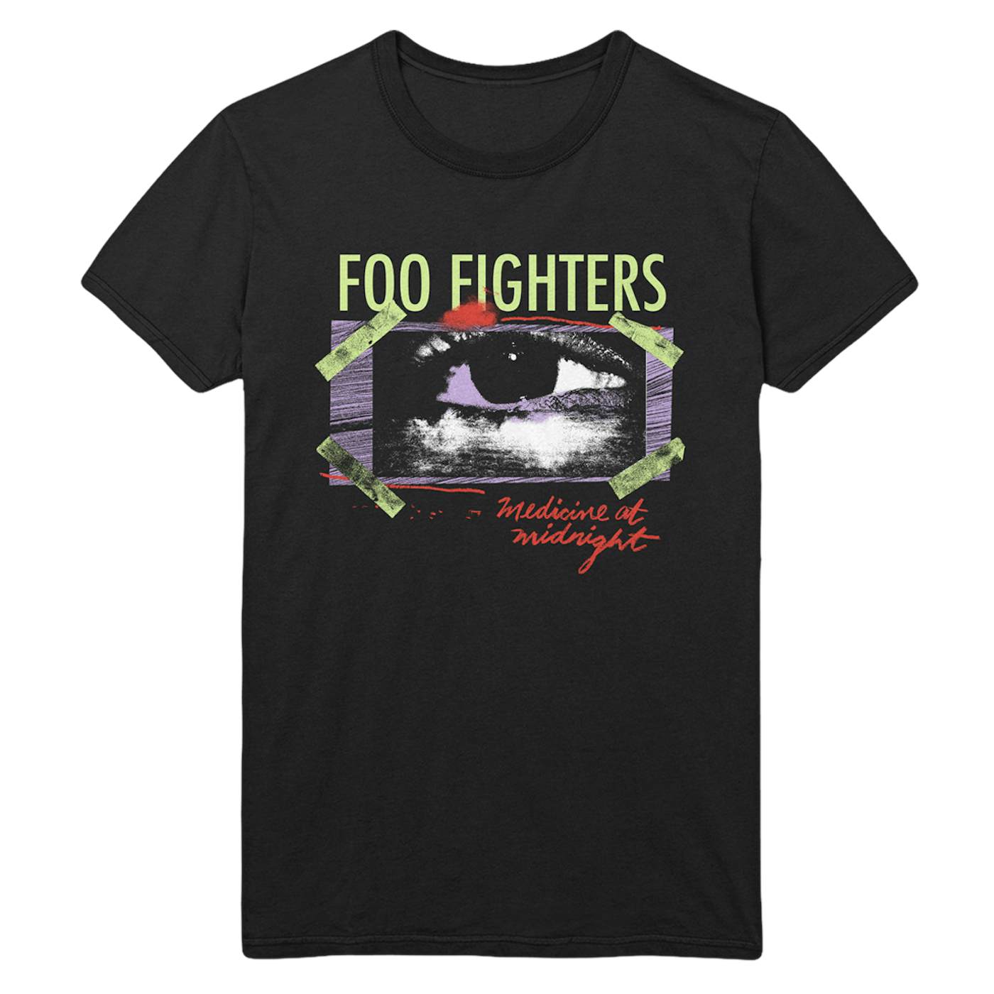 Foo Fighters Medicine At Midnight Eye Tape Tee