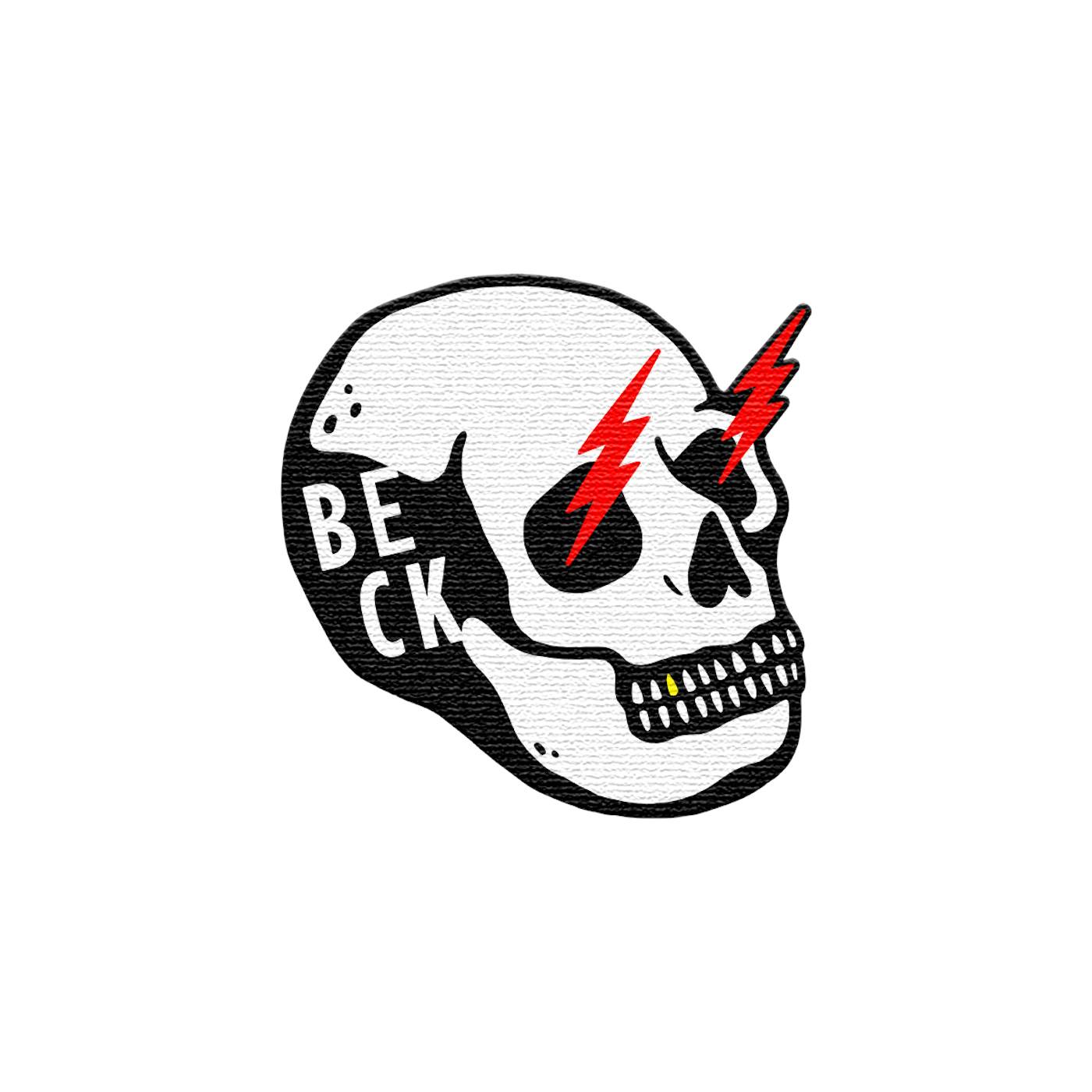 Beck Bolt Skull Patch