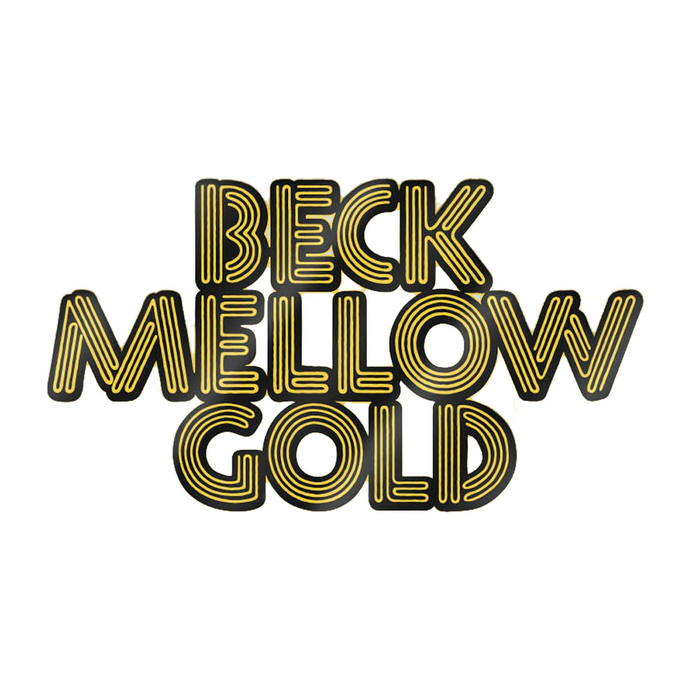Beck Mellow Gold Enamel Pin