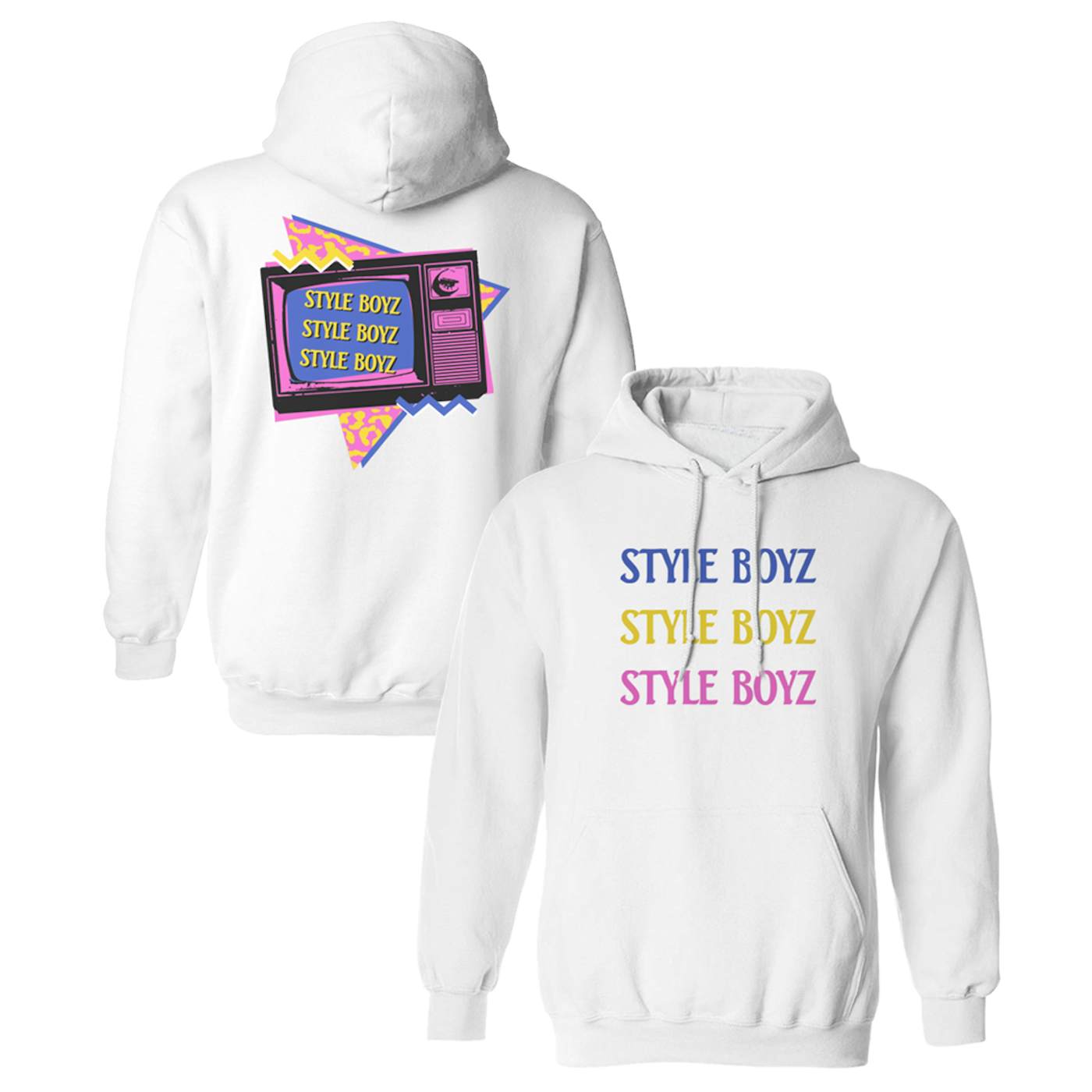 The Lonely Island Style Boyz Hoodie - White
