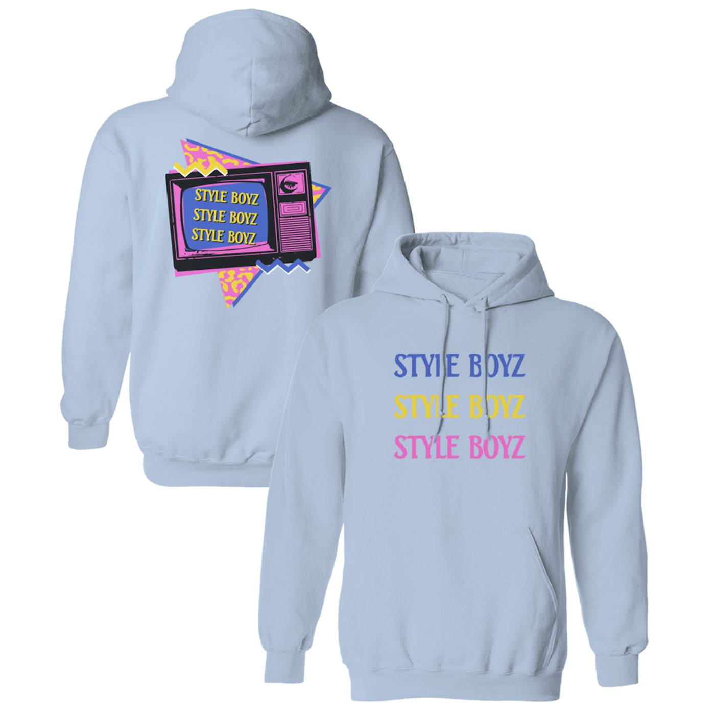 The Lonely Island Style Boyz Hoodie - Blue