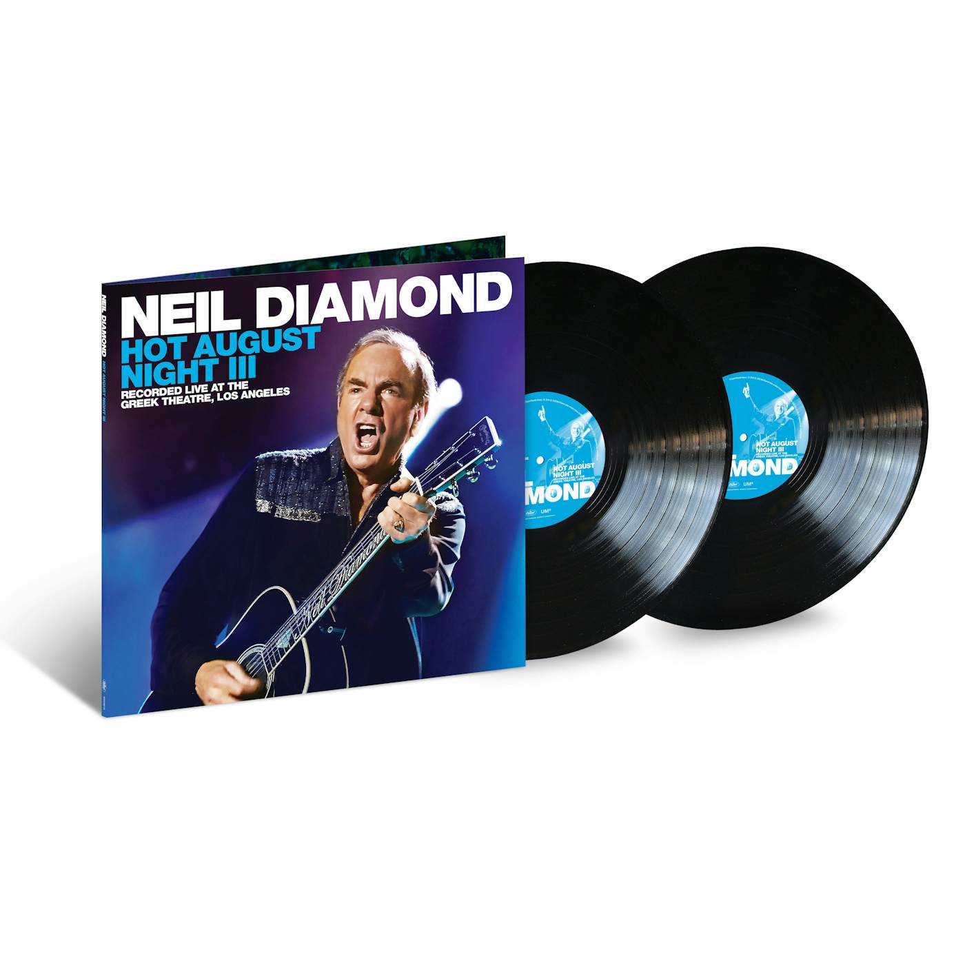 Neil Diamond Hot August Night III 2LP Black Vinyl