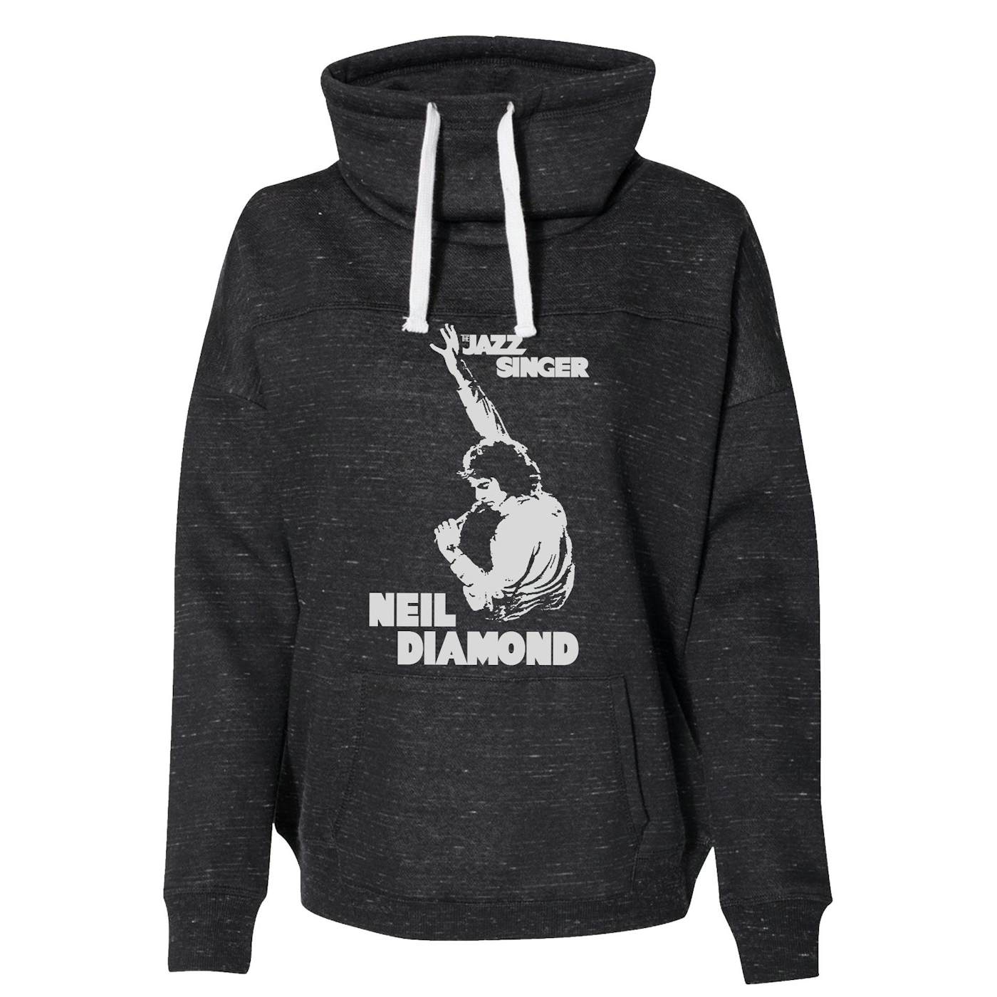Neil Diamond Jazz Singer cowl-neck sweatshirt