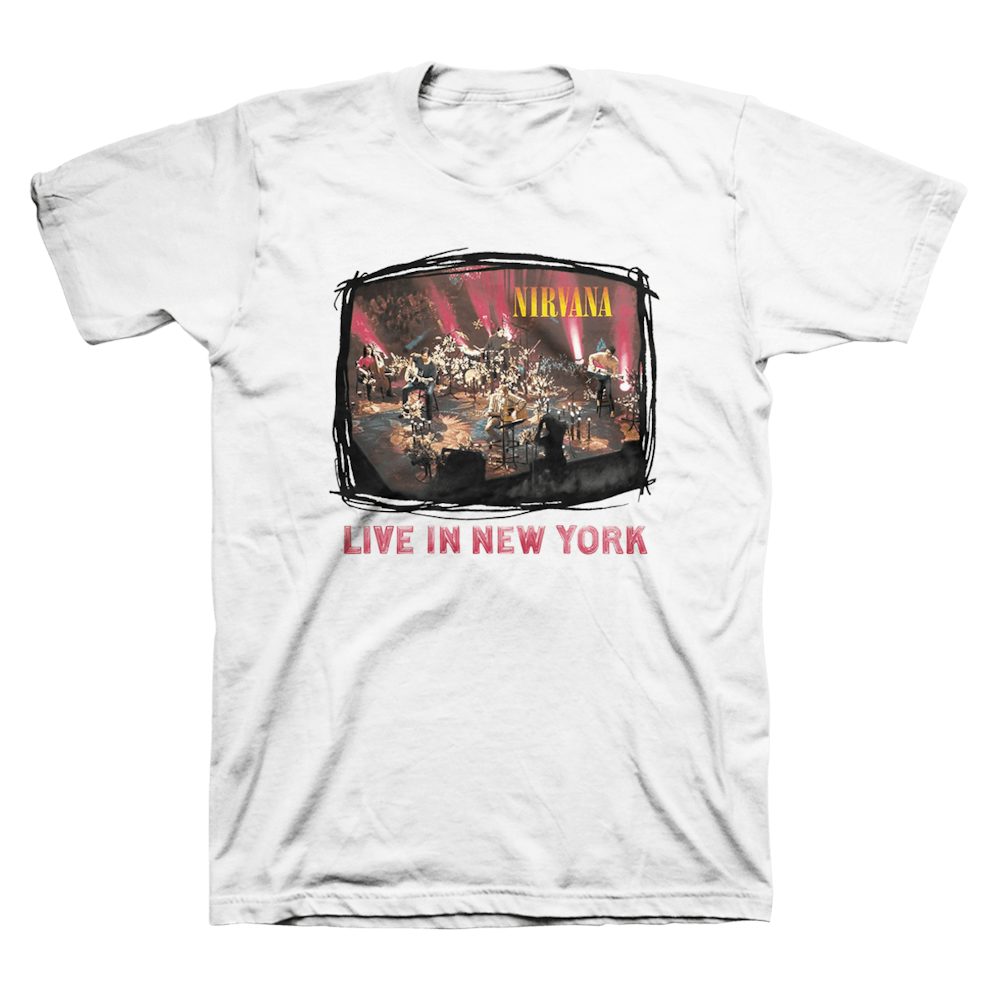 Nirvana Live in New York Tee