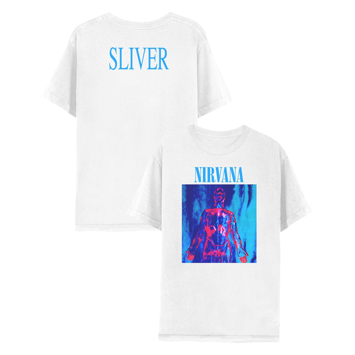 nirvana sliver t shirt