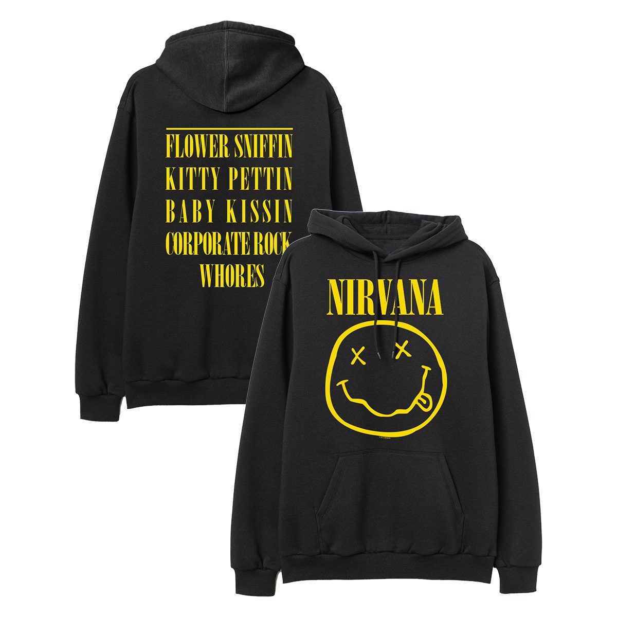 nirvana pullover hoodie