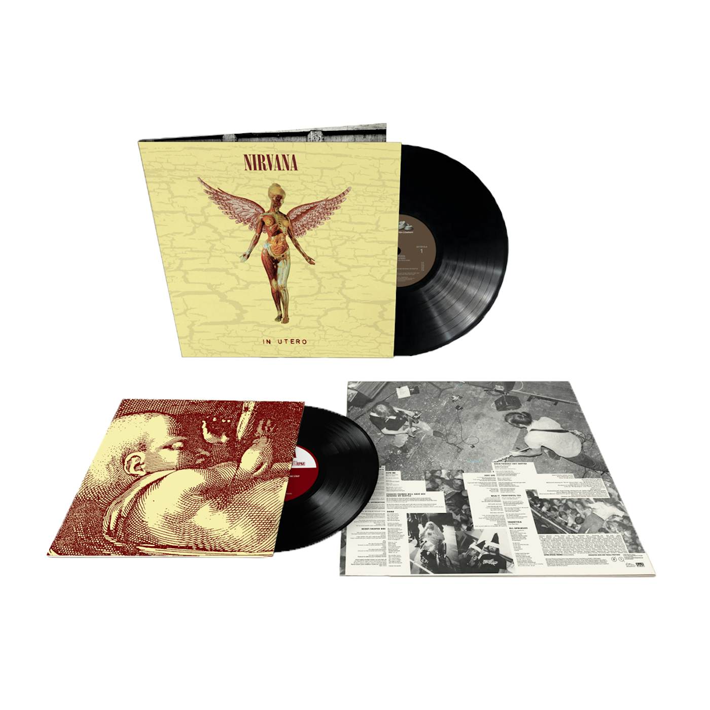 Nirvana In Utero 30th Anniversary 1LP + 10″