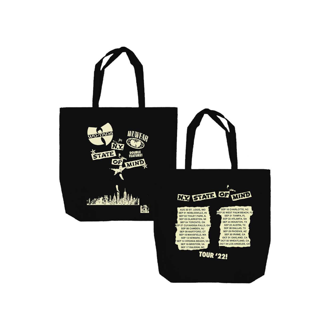Wu-Tang Clan NY State of Mind Tour Tote