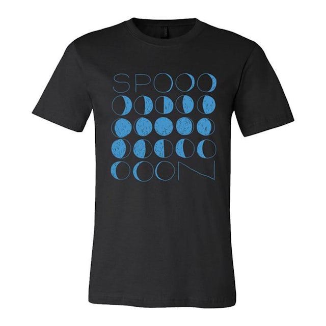 Spoon MOONS BLACK T-SHIRT