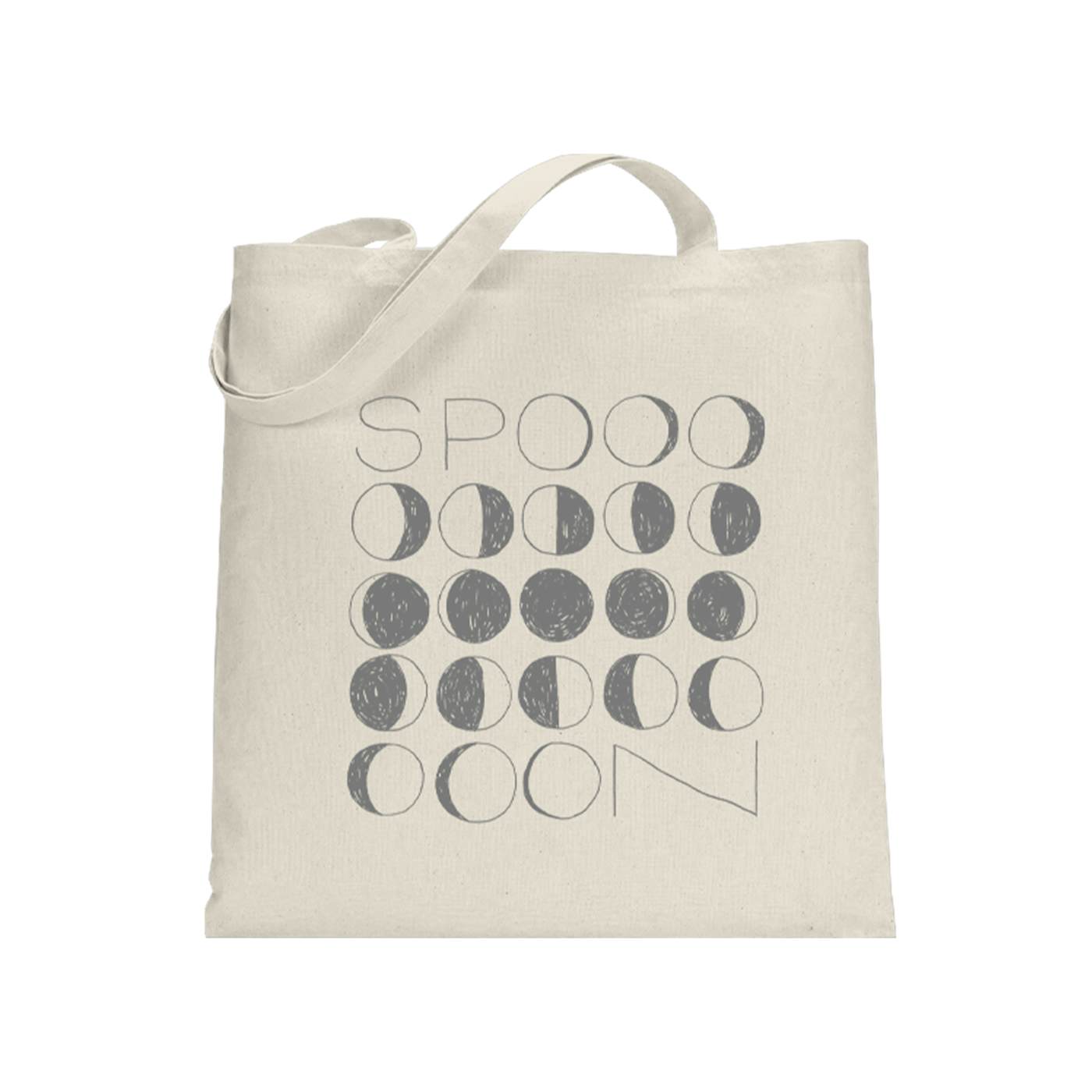 Spoon Moons Tote // Grey