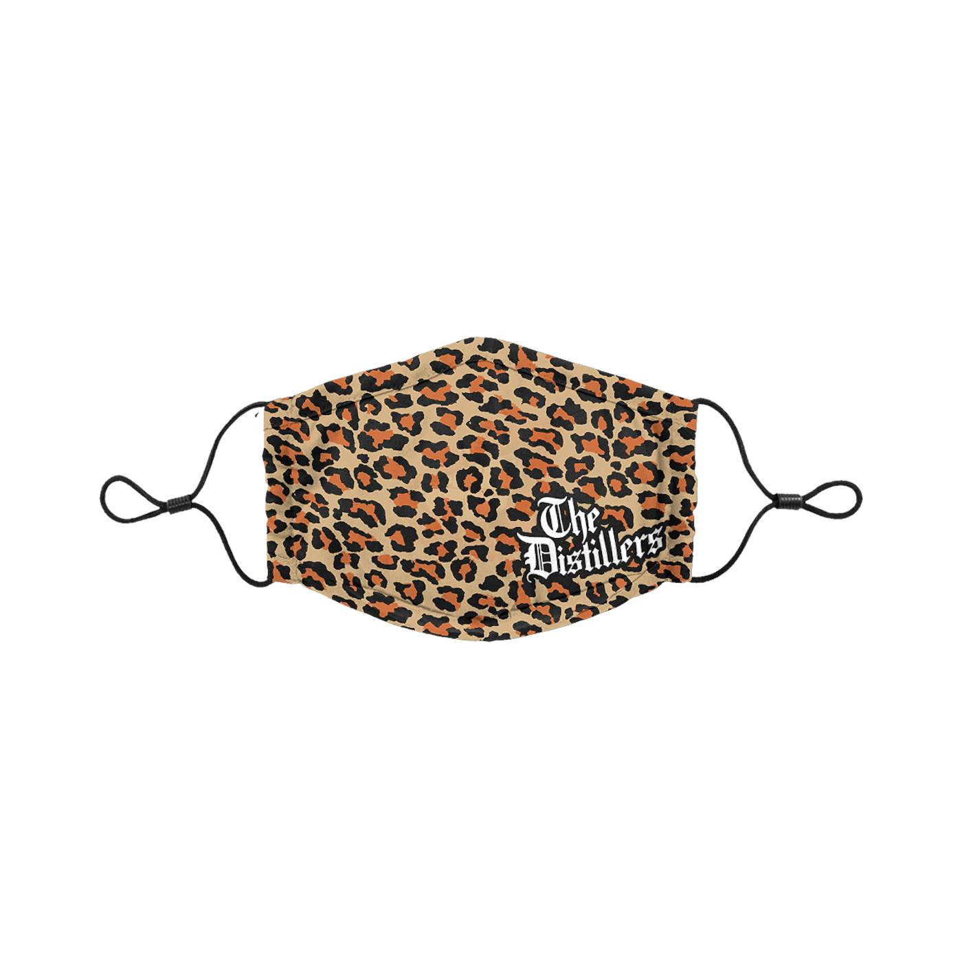The Distillers Leopard Logo Face Mask