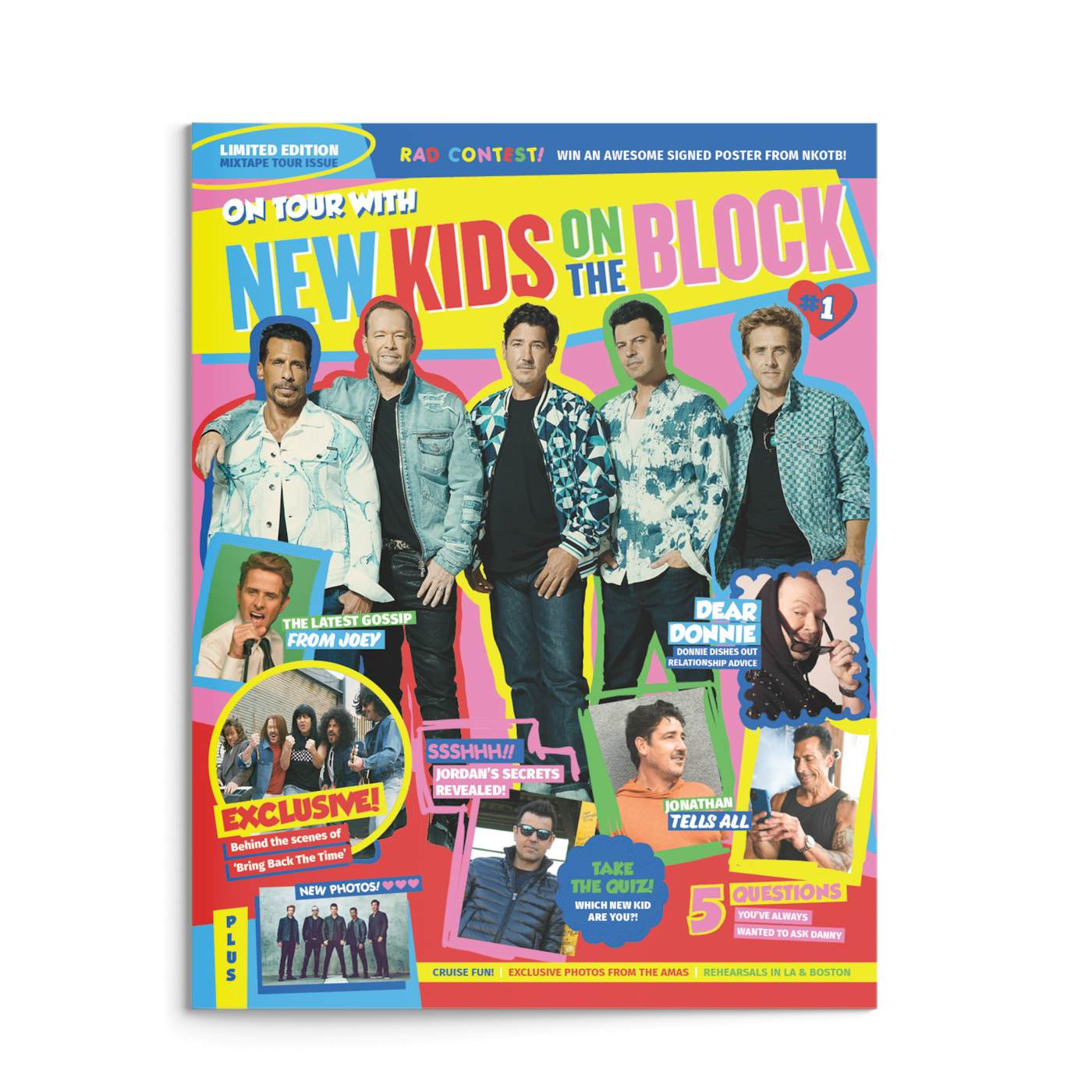 New Kids on the Block - The Mixtape tour poster