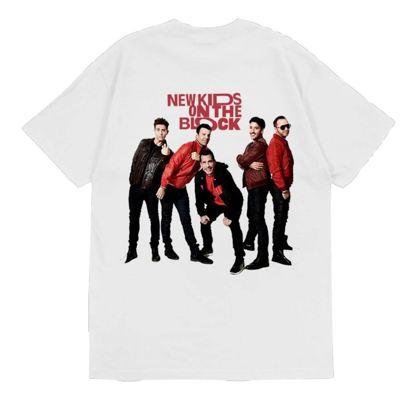 New Kids On The Block NKOTB Then and Now Tee