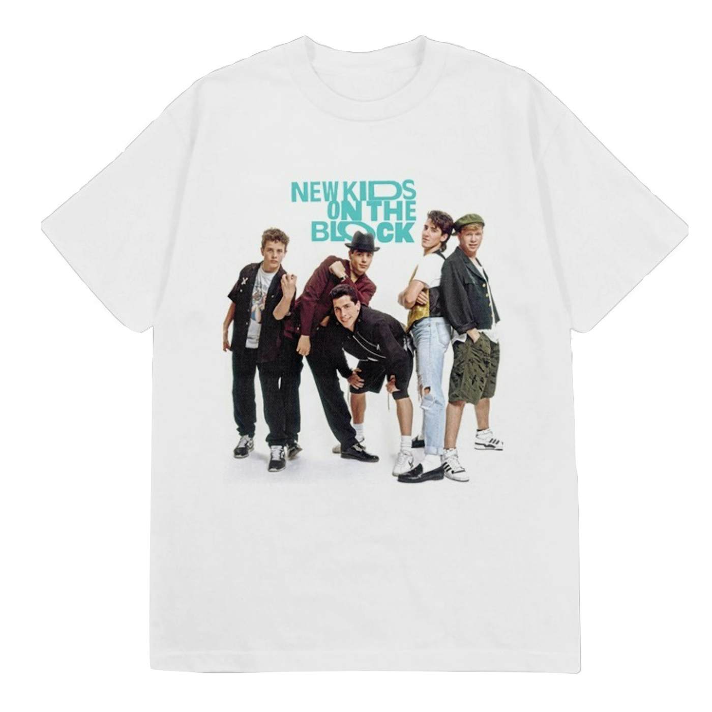 New Kids On The Block NKOTB Then and Now Tee