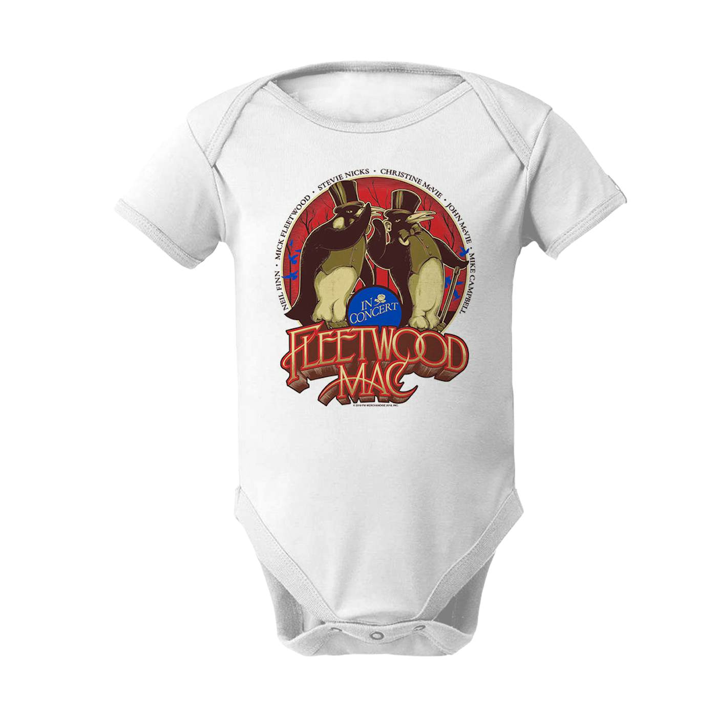 Fleetwood Mac In Concert Onesie