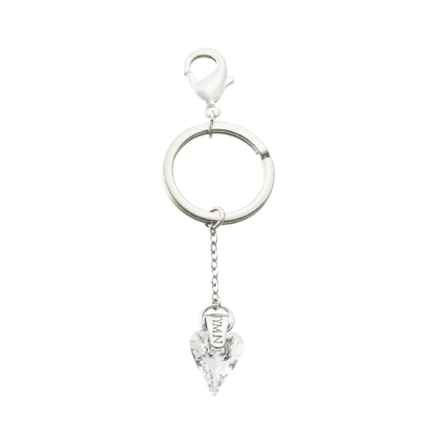 Sarah Brightman Sacred Heart Key Ring - Crystal