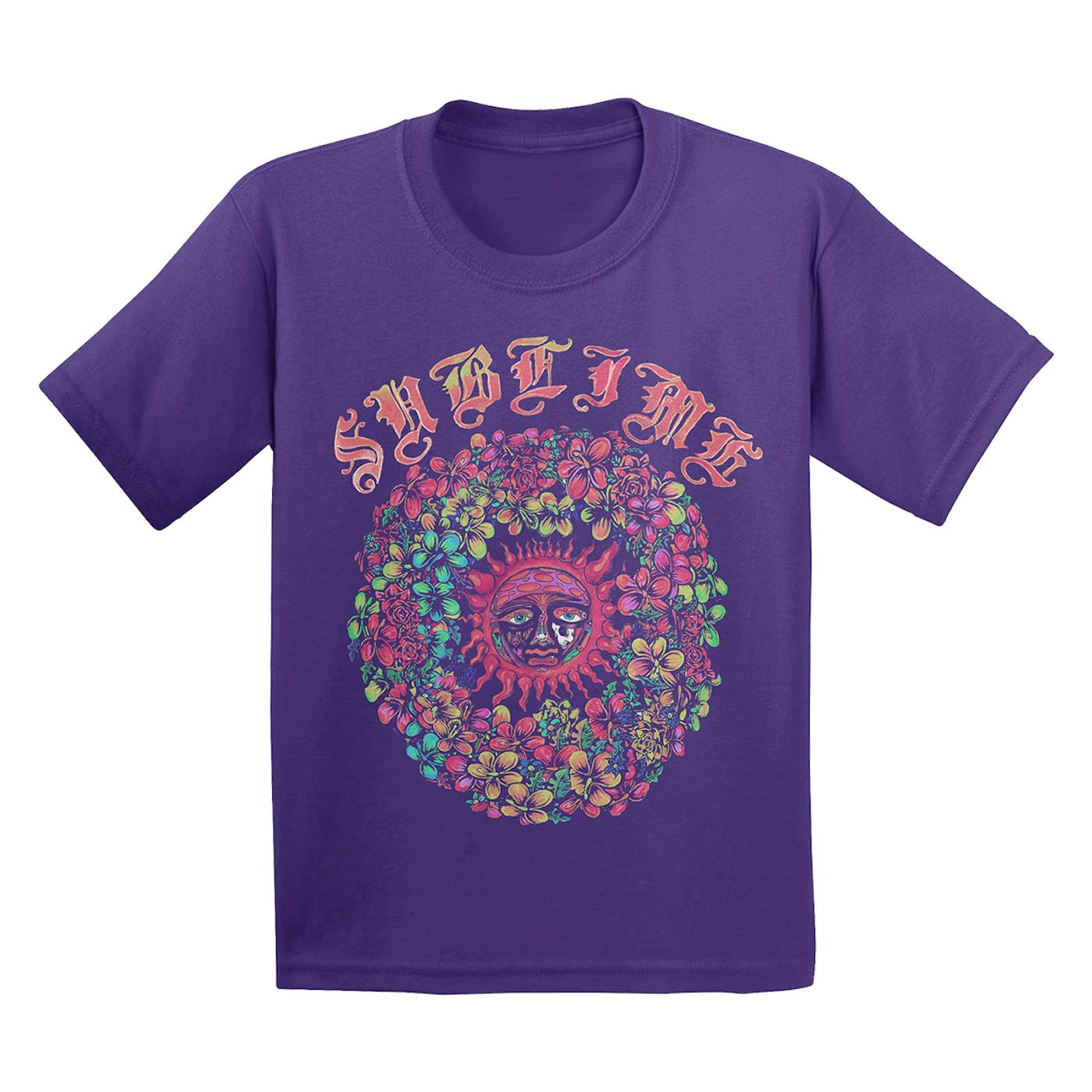 Sublime Endless Petals Purple Youth Tee