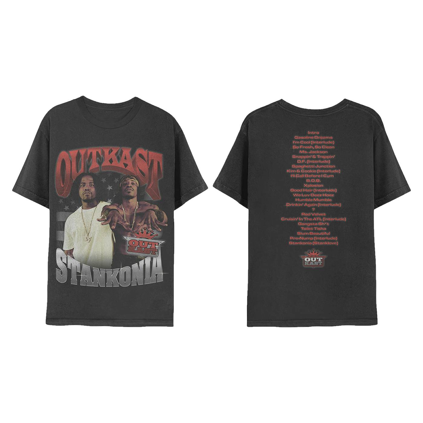 Tie-Dye Outkast Graphic Tee