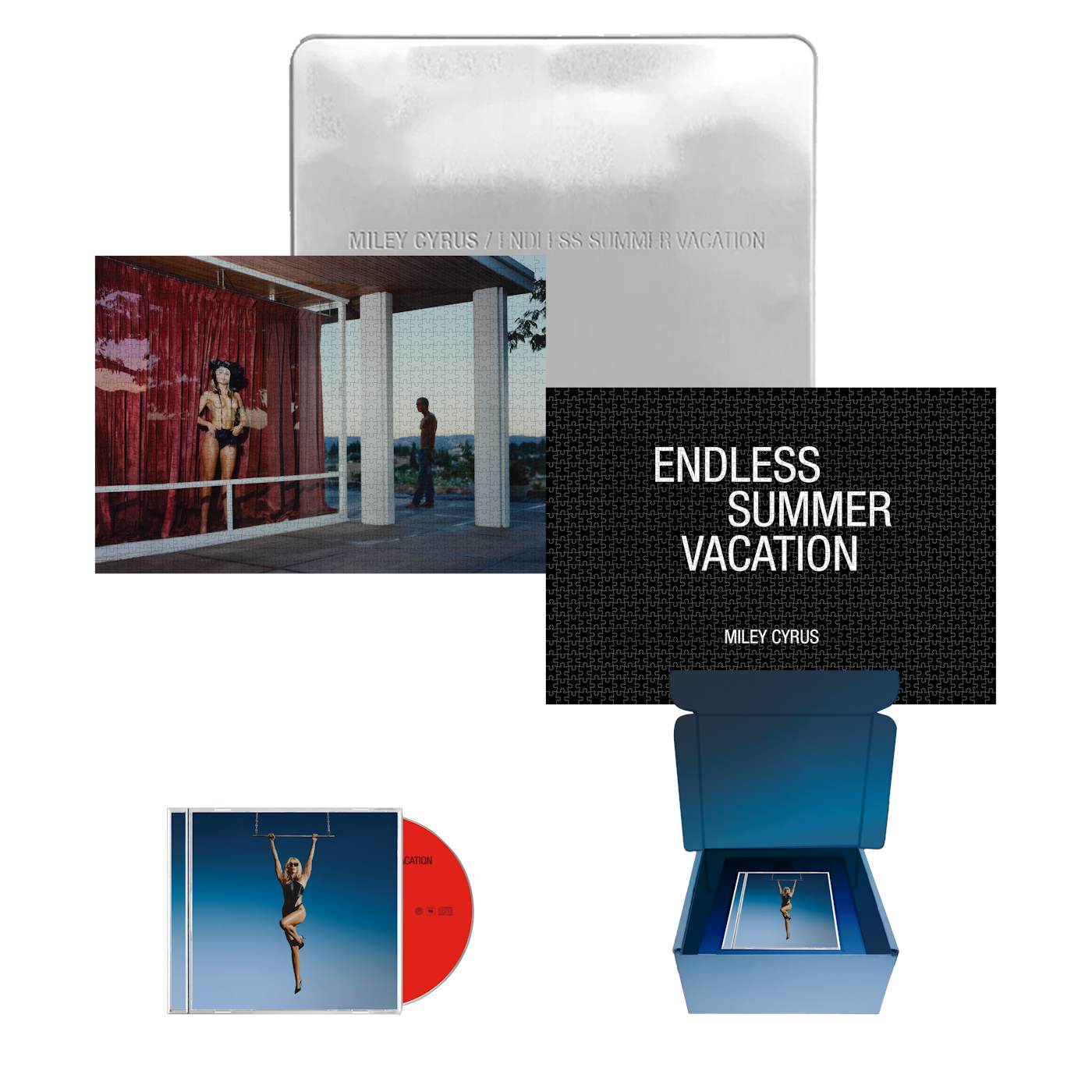 Miley Cyrus Endless Summer Vacation CD & Puzzle Box Set