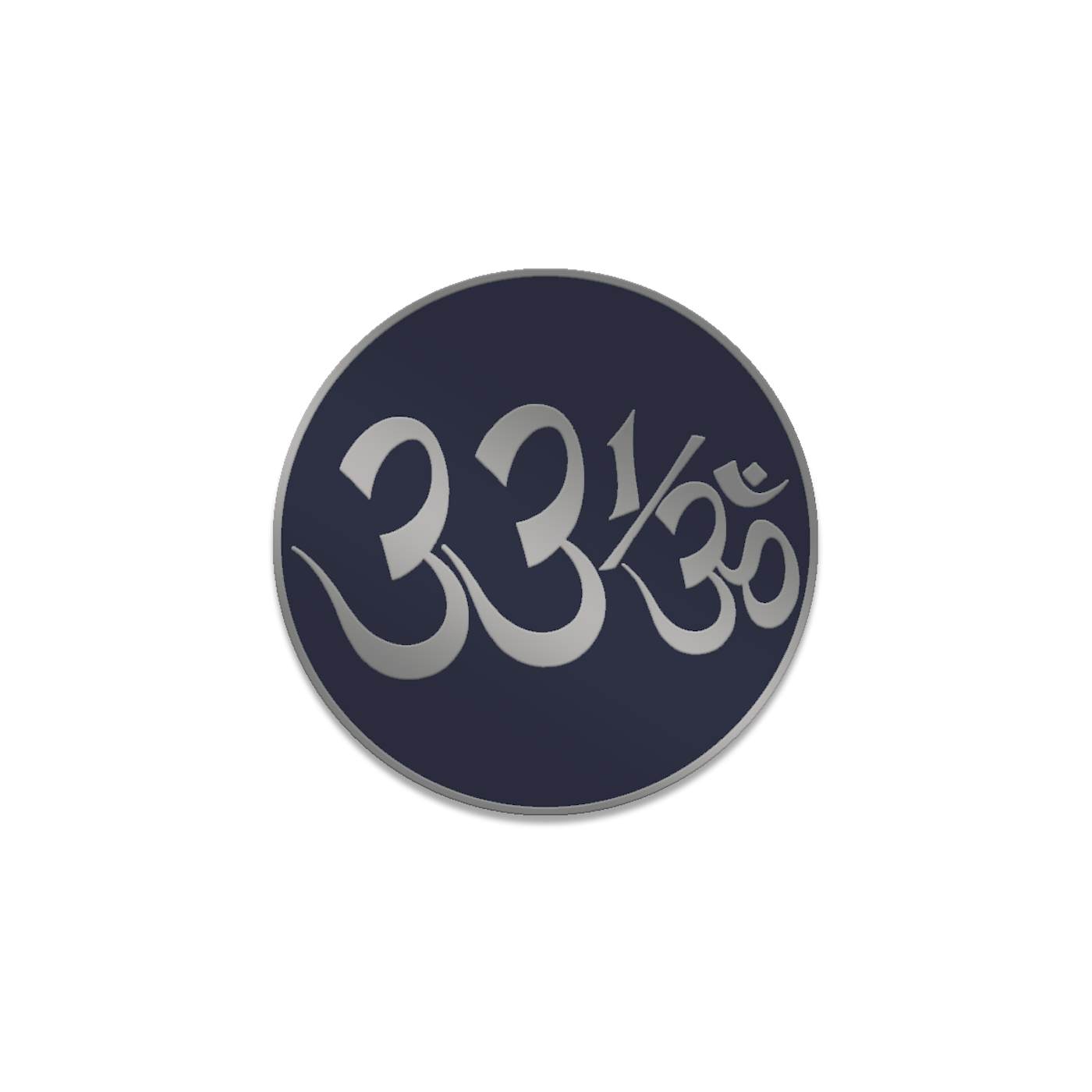 George Harrison 33 1/3 Logo Enamel Pin