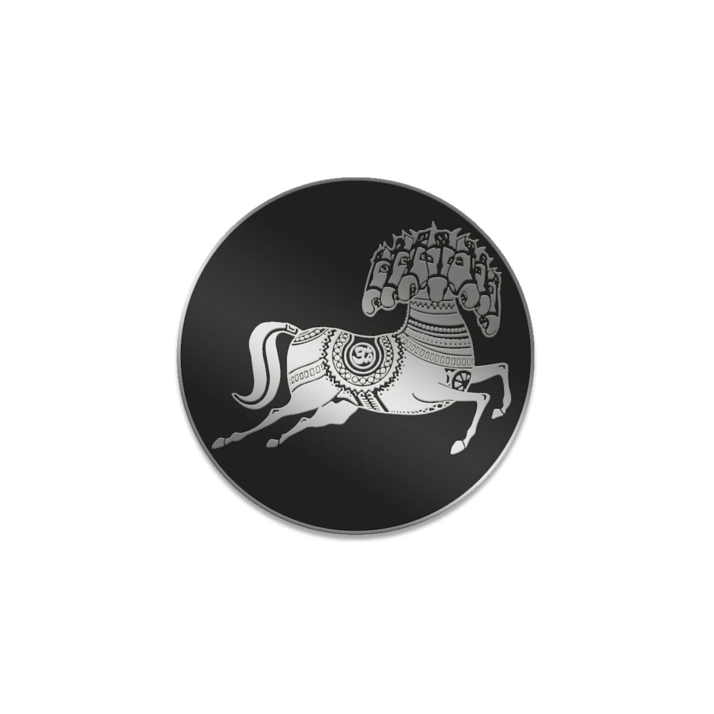 George Harrison Dark Horse Logo Enamel Pin
