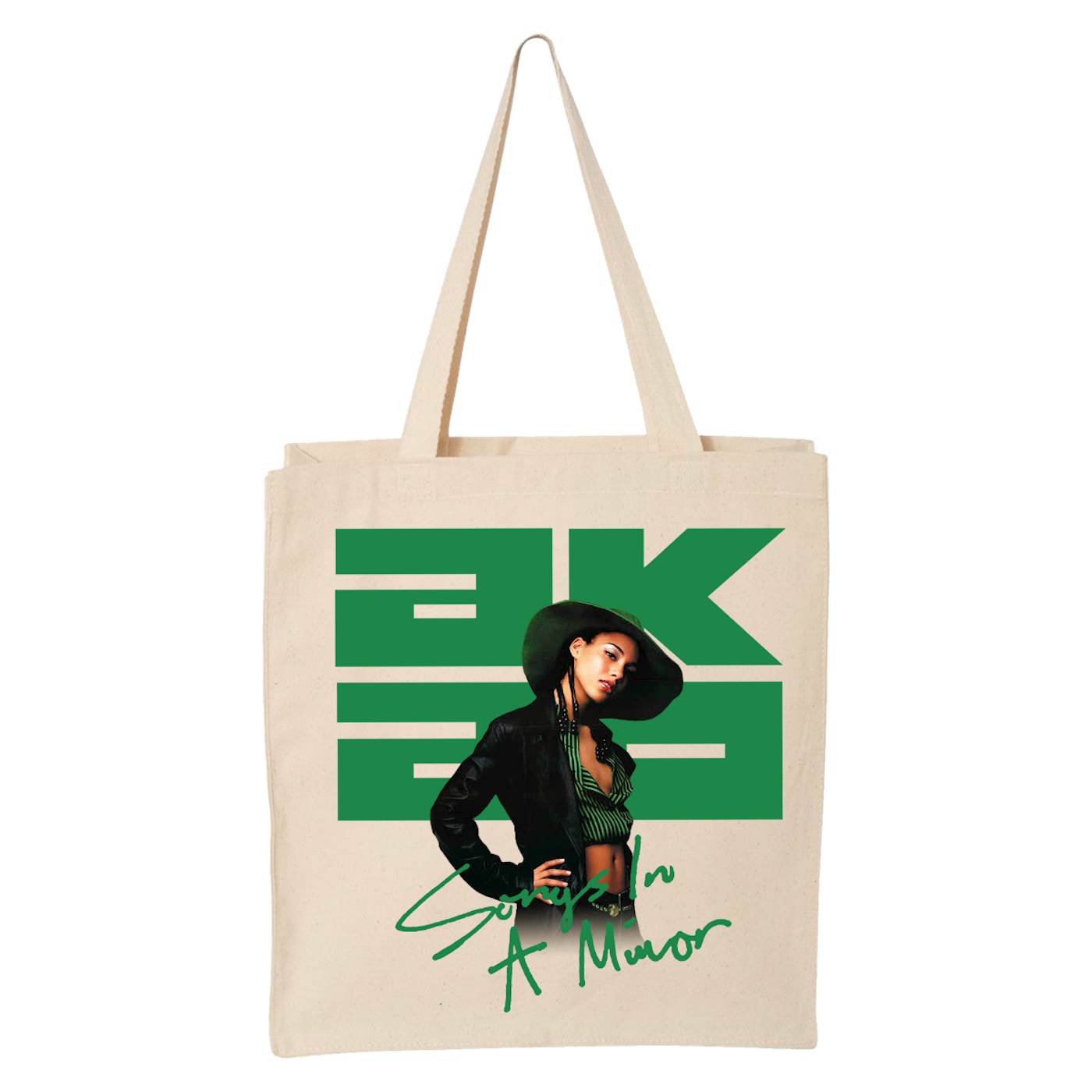 Alicia Keys Songs In A Minor 20th Anniversary Tote - Natural