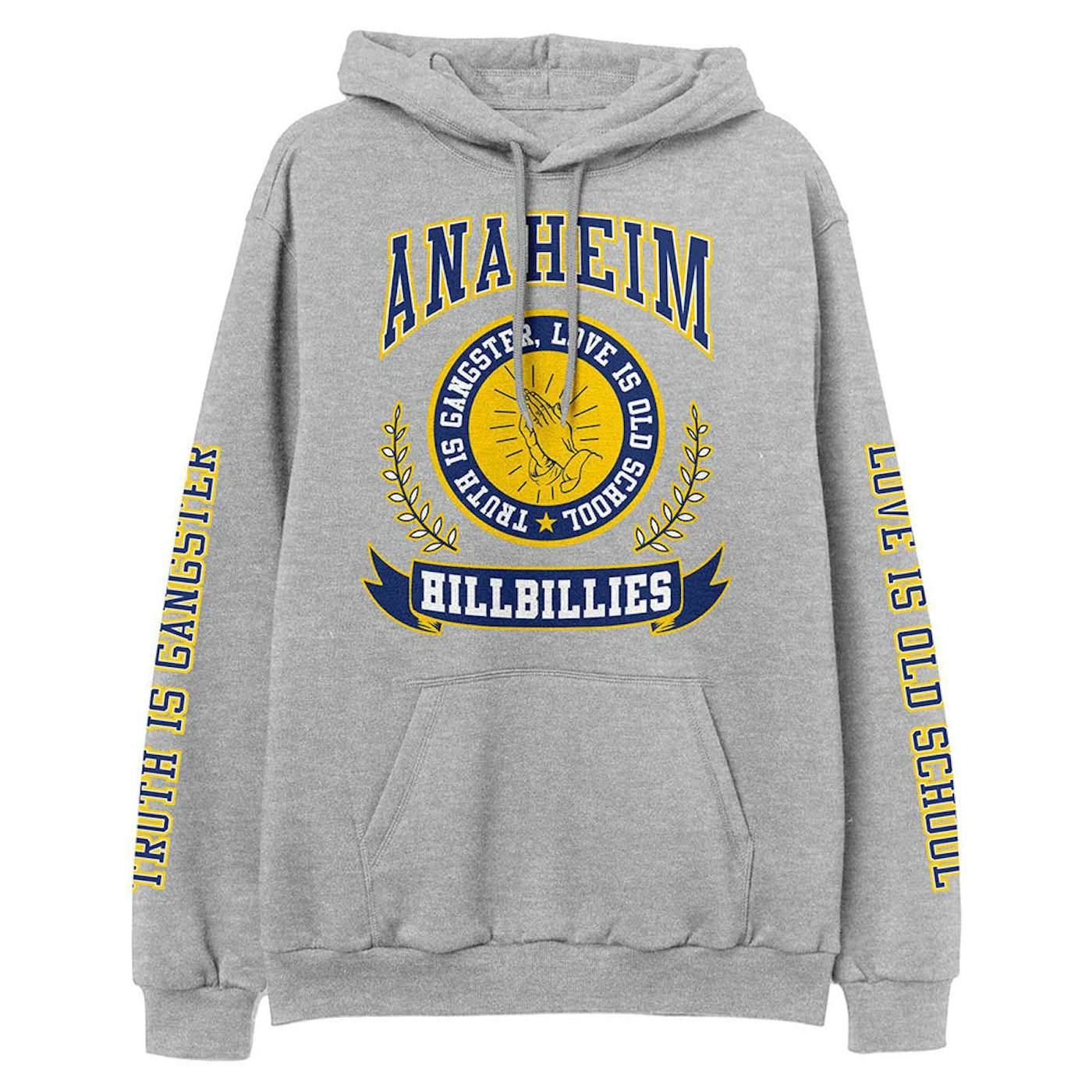 Anaheim Hillbillie Logo Truth Is Gangster Love Is Old School Shirt, hoodie,  sweatshirt and long sleeve